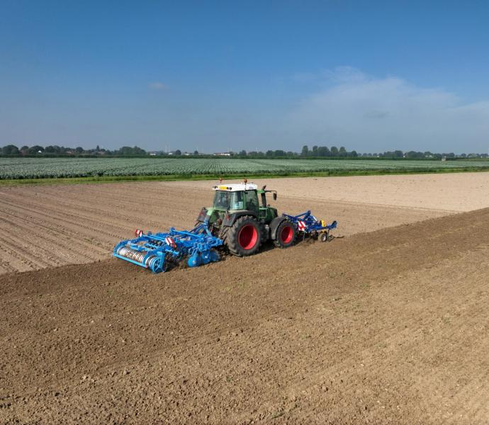 Landbouwmachine: schijven-eg